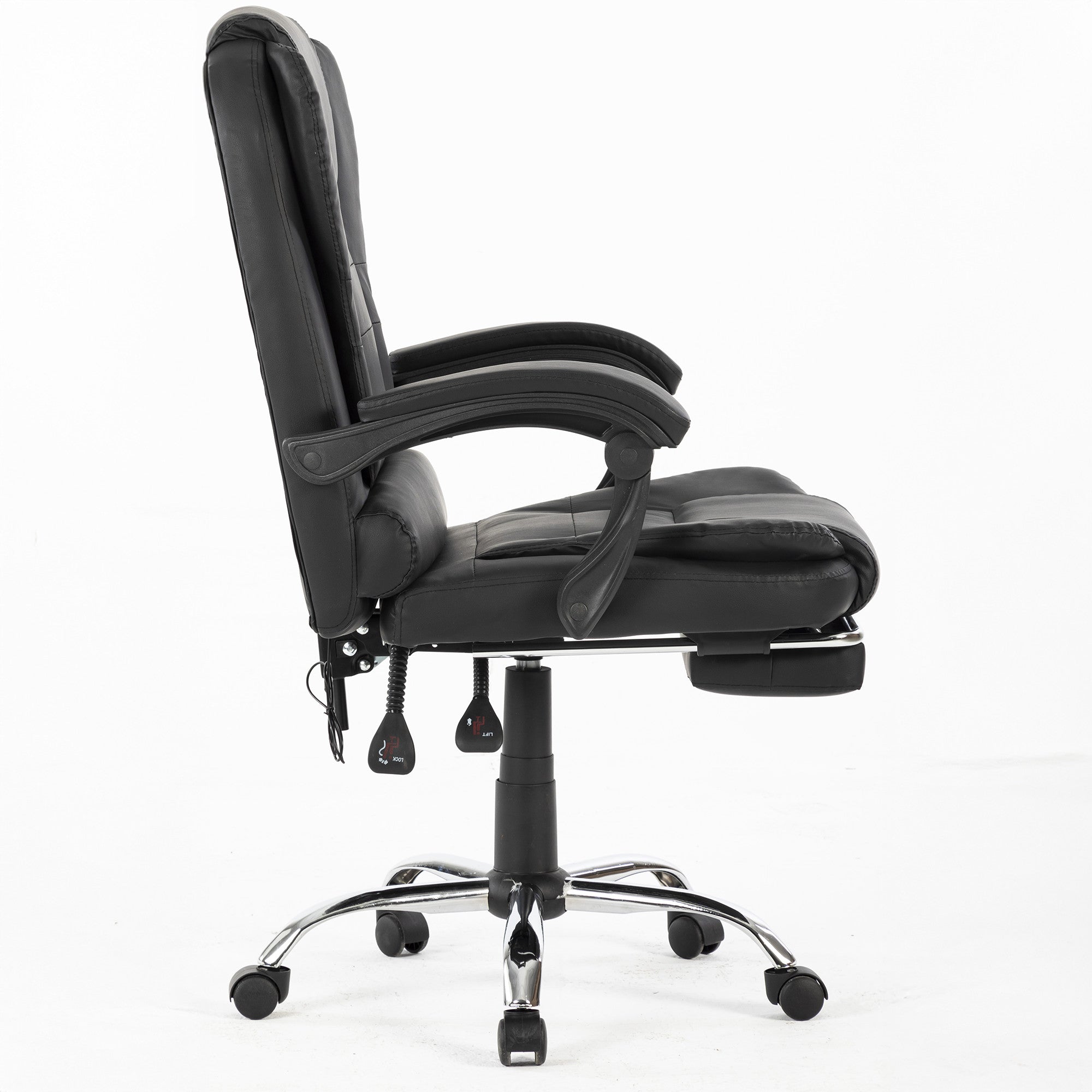 Scaun De Birou Directorial Ergonomic KD Home ErgoLux Prime, Negru Scaun De Birou Directorial Ergonomic KD Home ErgoLux Prime, Negru